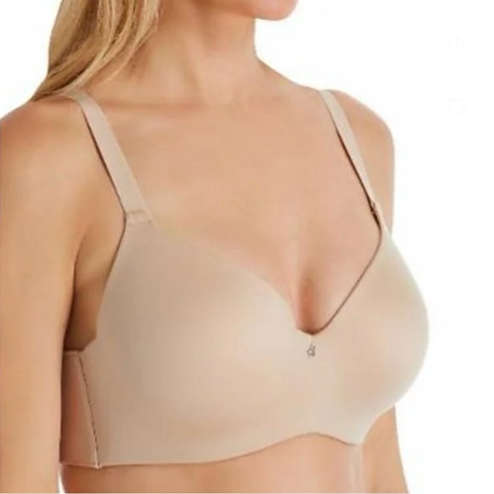 NWT Bali One Smooth U Ever Smooth Underwire T-Shirt Bra Nude Size 44D